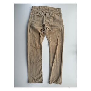 G-STAR RAW S.C. Low‎ Boot Button Fly Mens 30x32 (29x30) Beige Jean Pants